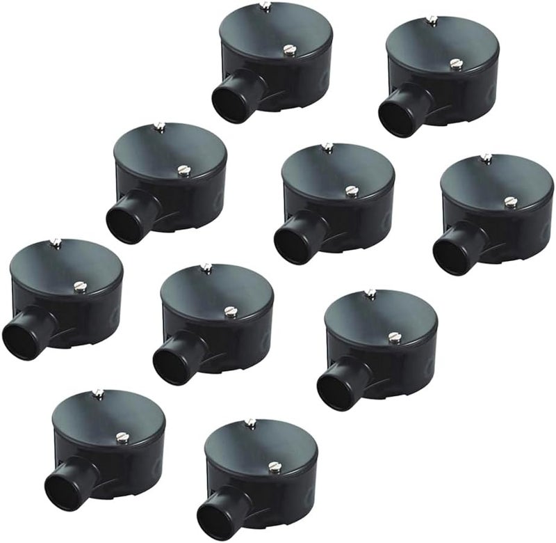 Duravel PVC Electrical Conduit Pipe & Fittings for Indoor and Outdoor Wiring (Junction 1 Way, 38mm) - Image 1